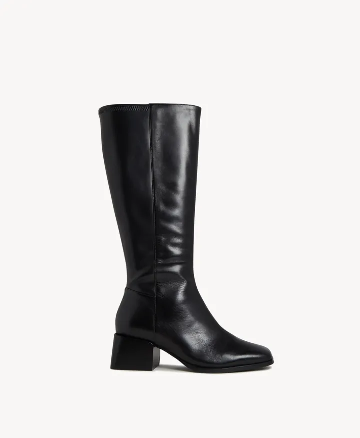 Bindi Wide Knee High Boot with Wide Calf