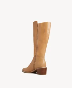 Brenner Knee High Boot with Wide Calf