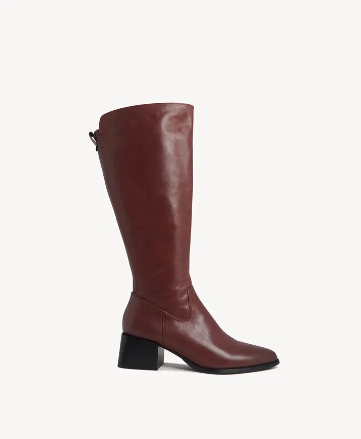 Bromley Knee High Boot with Wide Calf