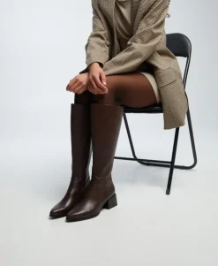 Bromley Knee High Boot with Wide Calf