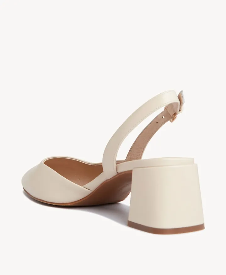 Dove Slingback Heel