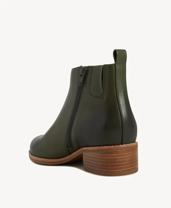 Evelyn Wide Ankle Boot