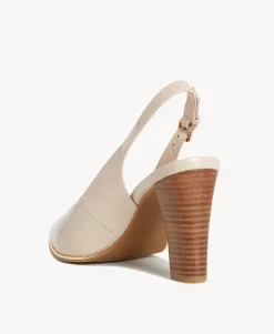 Mahina Wide Slingback Heel