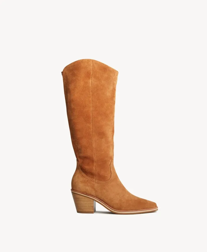 Wonder Western Knee High with Stretch Calf