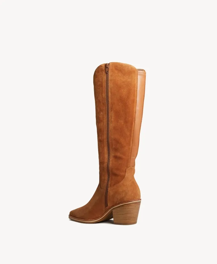 Wonder Western Knee High with Stretch Calf